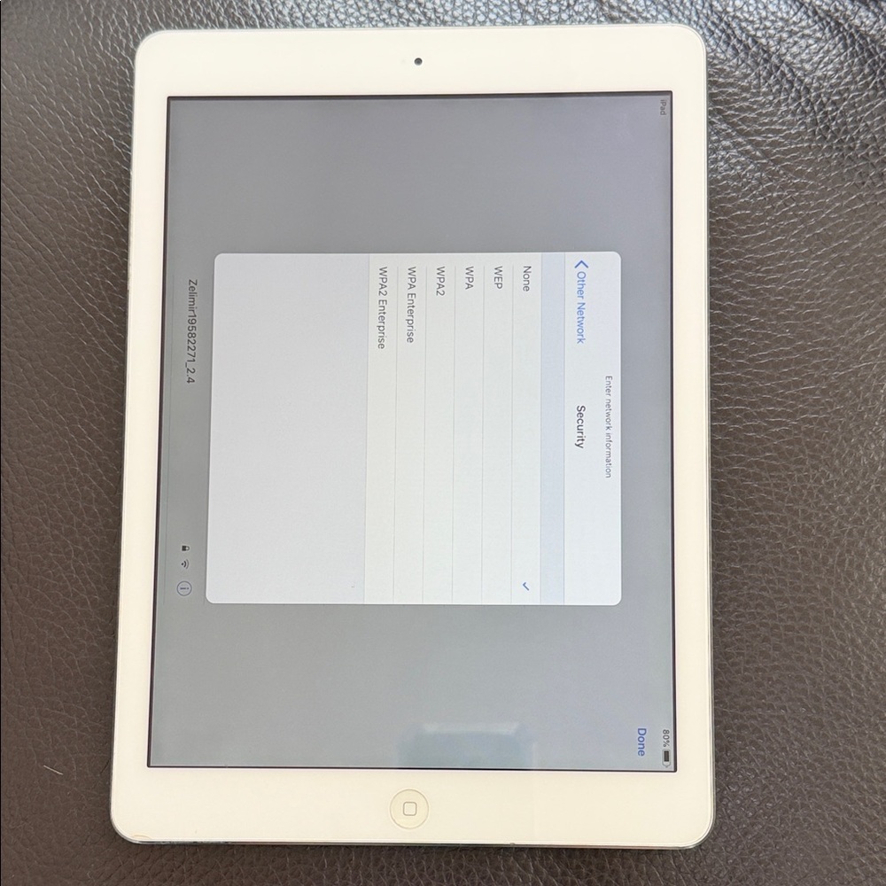 Apple iPad White Front Bezel Tablet